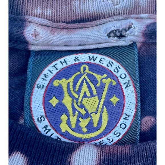 SMITH & WESSON American Tradition Shirt Short Sleeve Cotton Men‎ Tie-Dye SIZE M - Picture 3 of 6